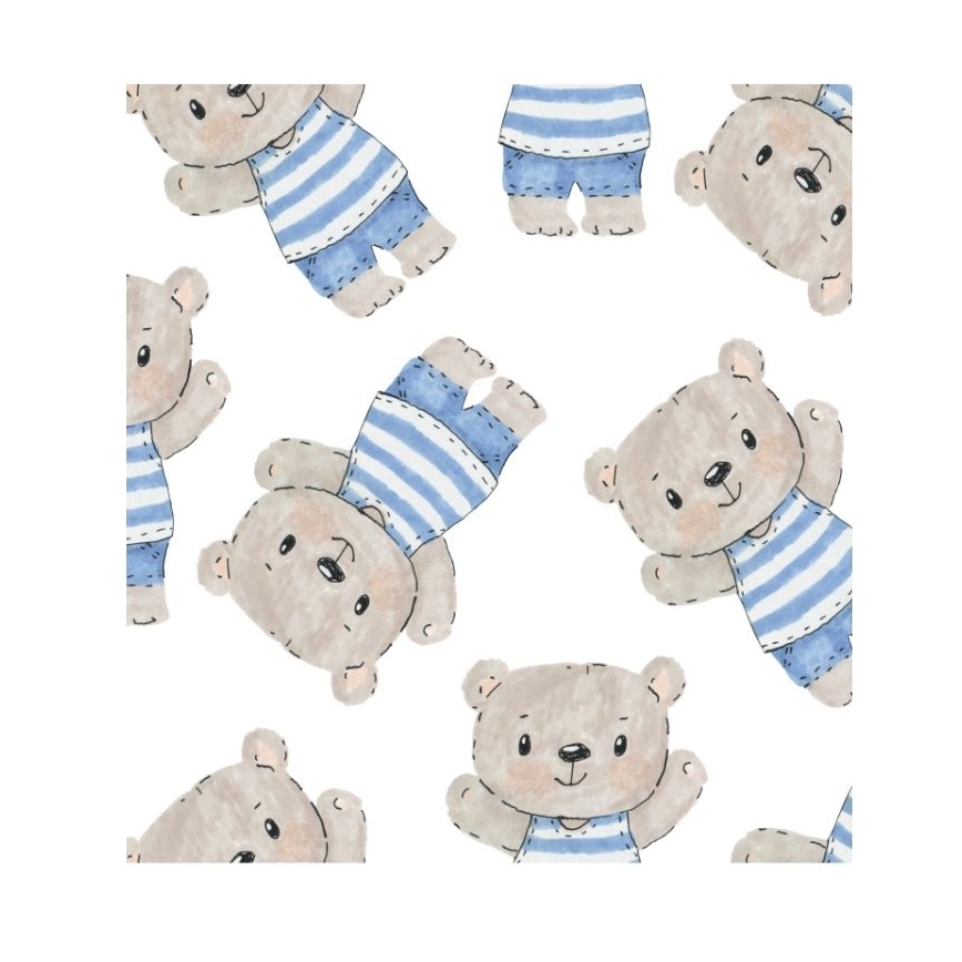 Детский потолочный светильник KIDS ROOM 1xE27/60W/230V Ø 40 см, в виде медвежонка