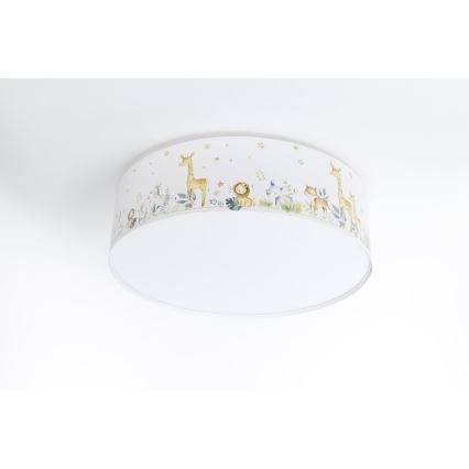 Детский потолочный светильник SWEET DREAMS 2xE27/60W/230V диаметр 40 см