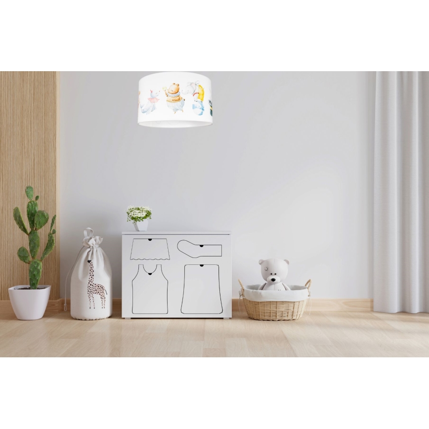 Детский потолочный светильник CIRCUS 1xE27/60W/230V