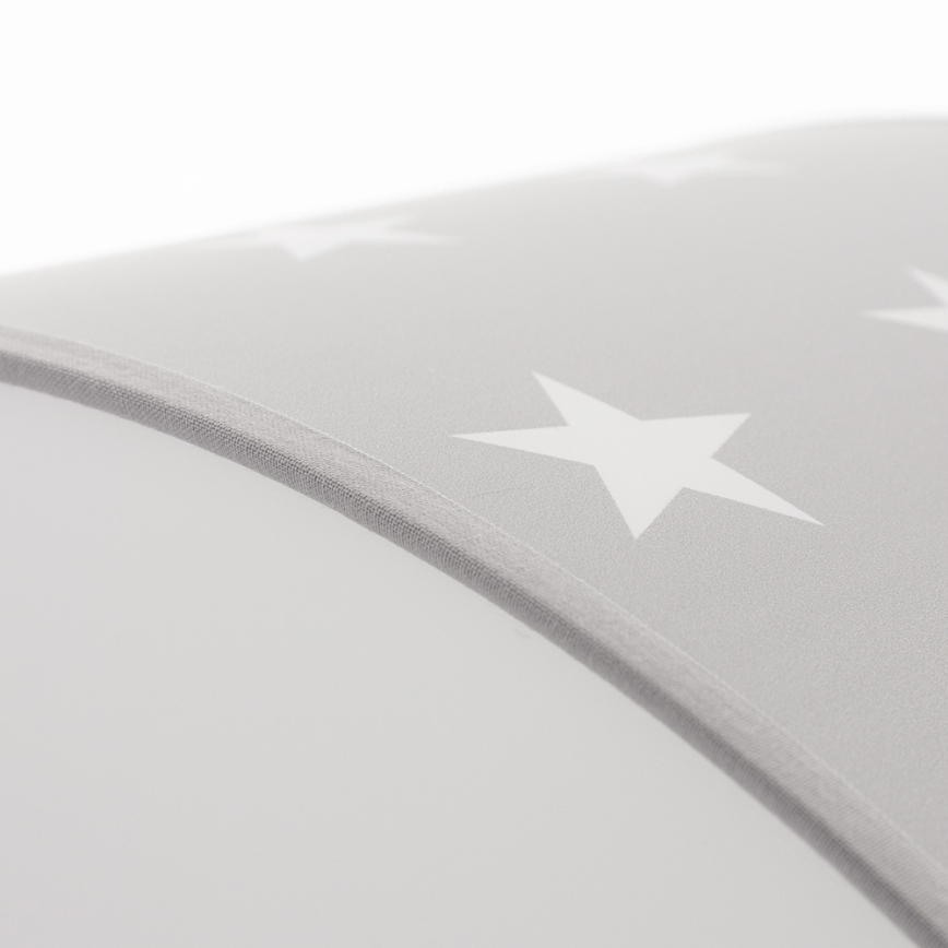 Детский потолочный светильник STARS GREY 2xE27/60W/230V серый