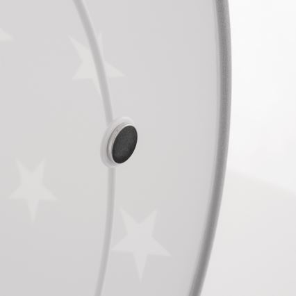 Детский потолочный светильник STARS GREY 2xE27/60W/230V серый