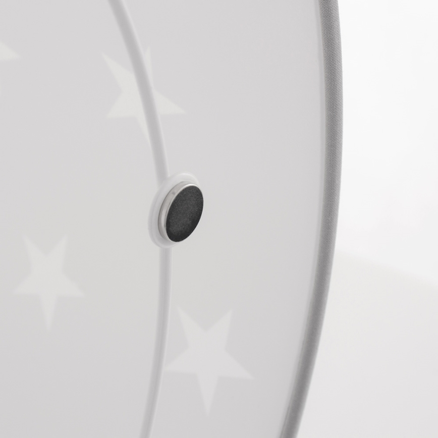 Детский потолочный светильник STARS GREY 2xE27/60W/230V серый