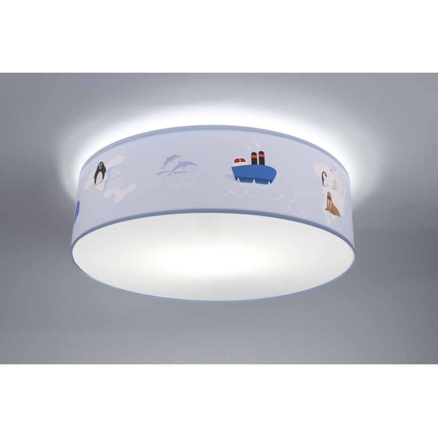 Детский потолочный светильник SWEET DREAMS 2xE27/60W/230V диаметр 40 см