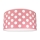 Детский потолочный светильник DOTS PINK 2xE27/60W/230V розовый