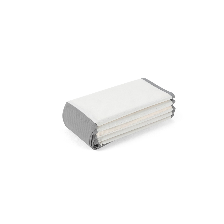 Детский сухой бассейн с шариками, диаметр 80 см, белый/серый