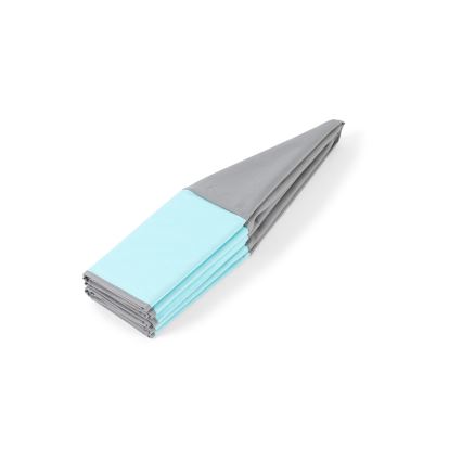 Детский сухой бассейн с шариками, диаметр 80 см, синий/серый