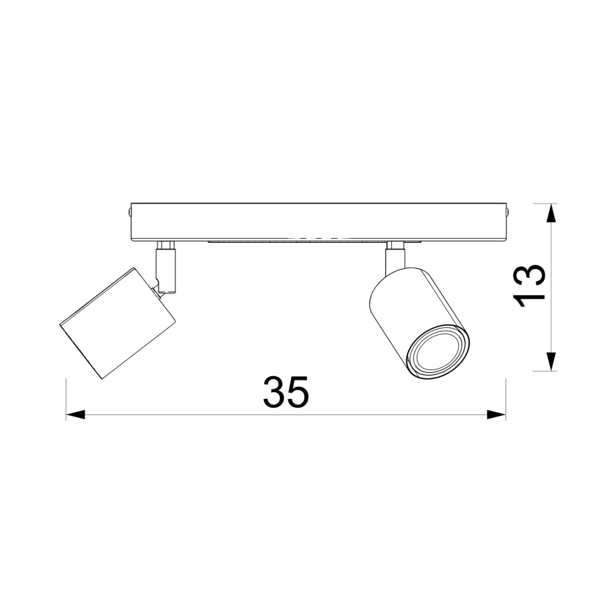 Детский точечный светильник FUN 3xGU10/8W/230V зеленый/божья коровка
