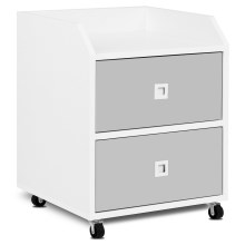 Детский контейнер для хранения MIRUM 54,2x42,4 см белый/серый