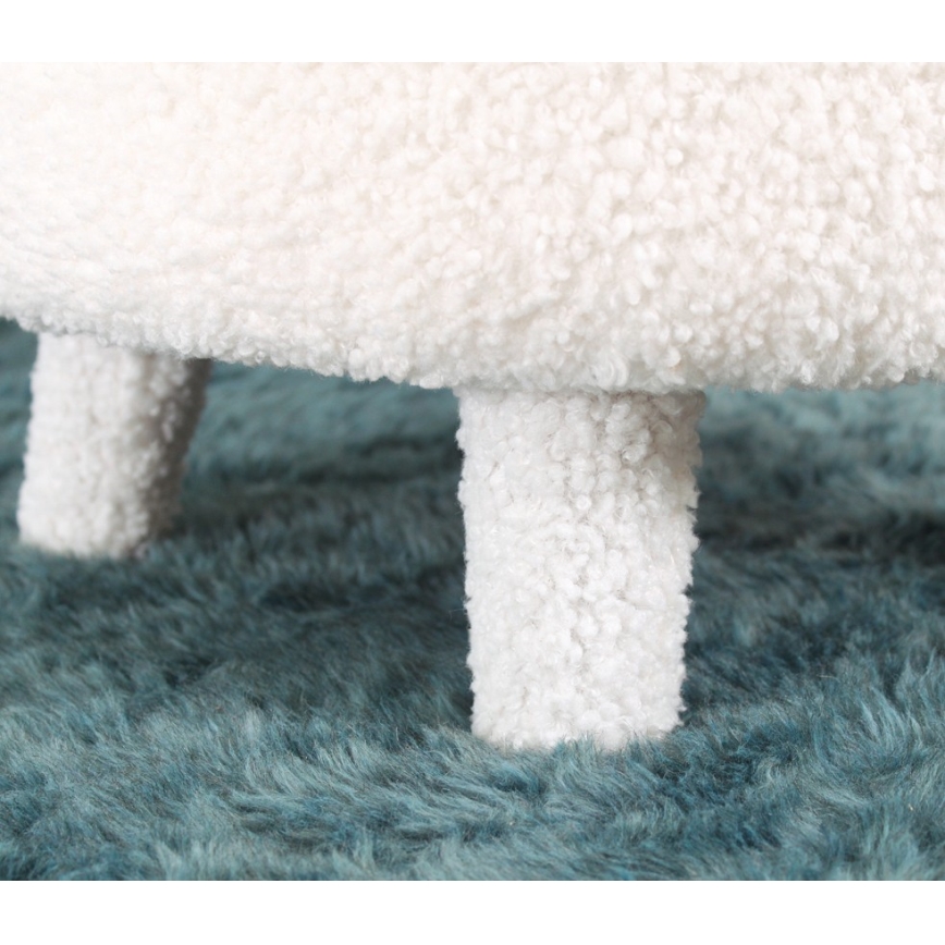 Детское кресло PIXI, Ø 46 см, белое