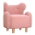 Детское кресло TOBI розовое