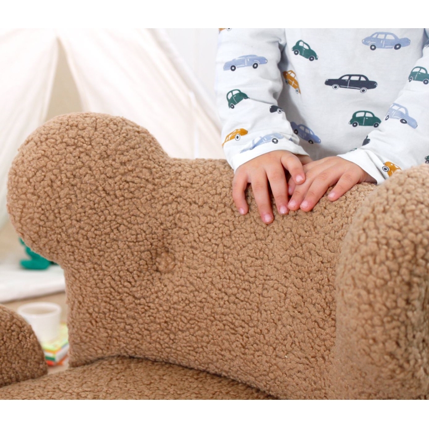 Детское кресло TOBI — коричневое