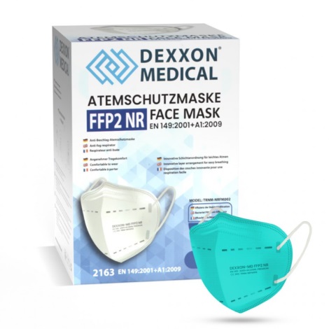 DEXXON MEDICAL Респиратор FFP2 NR лазурный 1 шт.