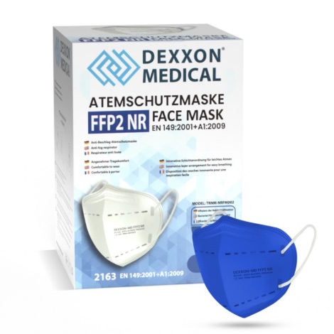 DEXXON MEDICAL Респіратор FFP2 NR Deep blue 1шт.