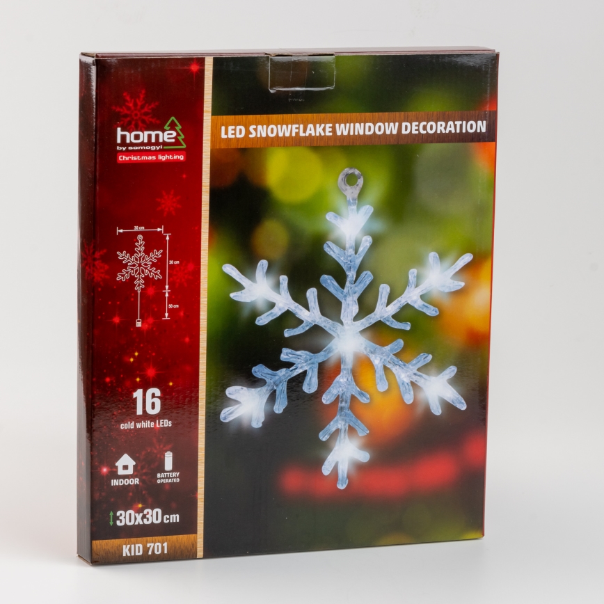 Декорація на вікно 8xLED/3xAA