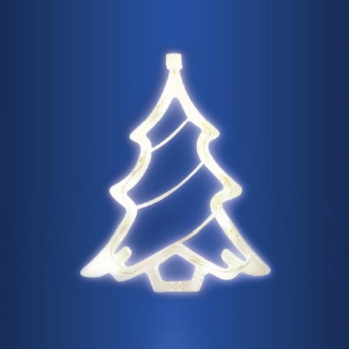 Декорація на вікно 8xLED/3xAA