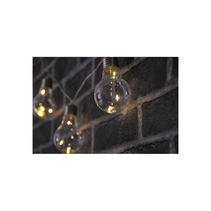 Декоративна LED гірлянда SMOLDER 2,1 м 10xLED/2xAA