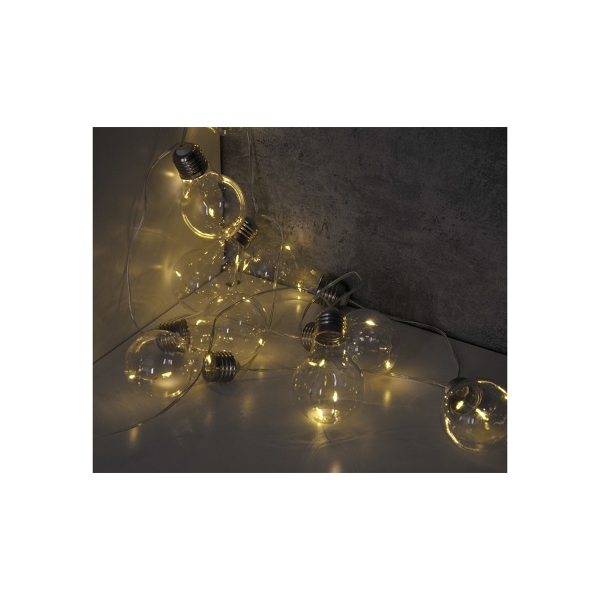 Декоративна LED гірлянда SMOLDER 2,1 м 10xLED/2xAA