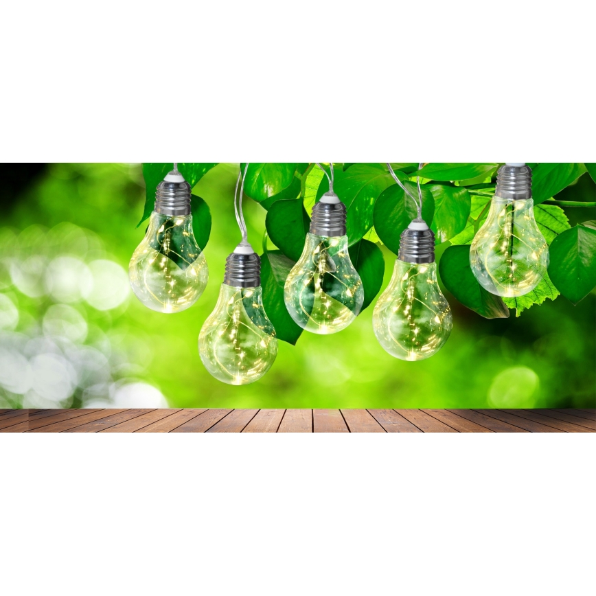 Декоративна LED гірлянда SMOLDER 2,1 м 10xLED/2xAA