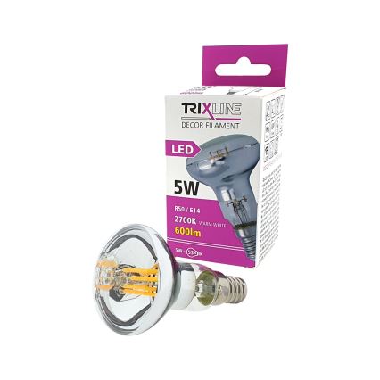 Декоративна світлодіодна лампочка FILAMENT E14/5W/230V 2700K