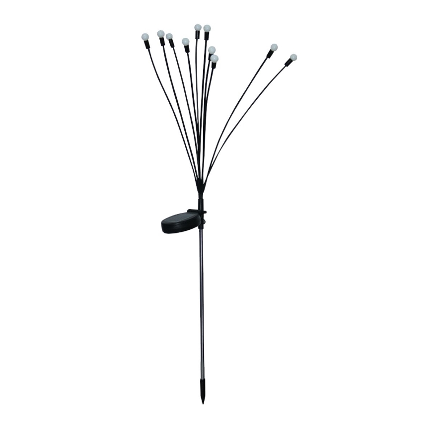 Декоративний LED світильник на сонячній батареї 10xLED/1,2V 3000K 73 см 600 mAh IP44