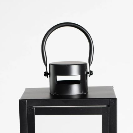 Декоративний ліхтар 38 см, чорний