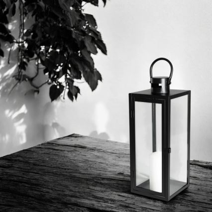 Декоративний ліхтар 63 см, чорний