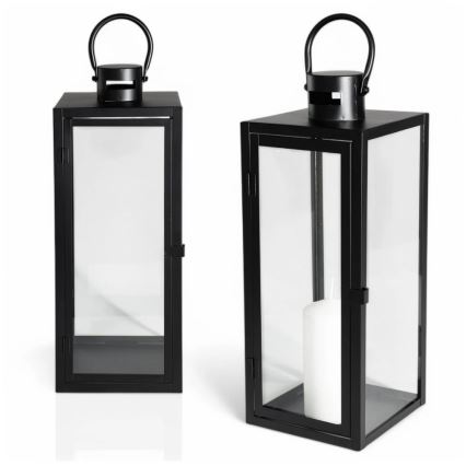 Декоративний ліхтар 63 см, чорний