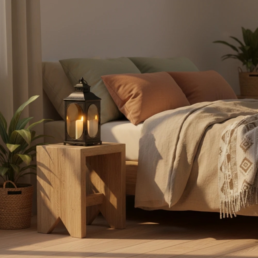 Декоративний ліхтар ROSEHILL 40 см чорний