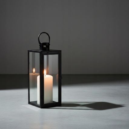 Декоративний ліхтар TOWER 29 см чорний