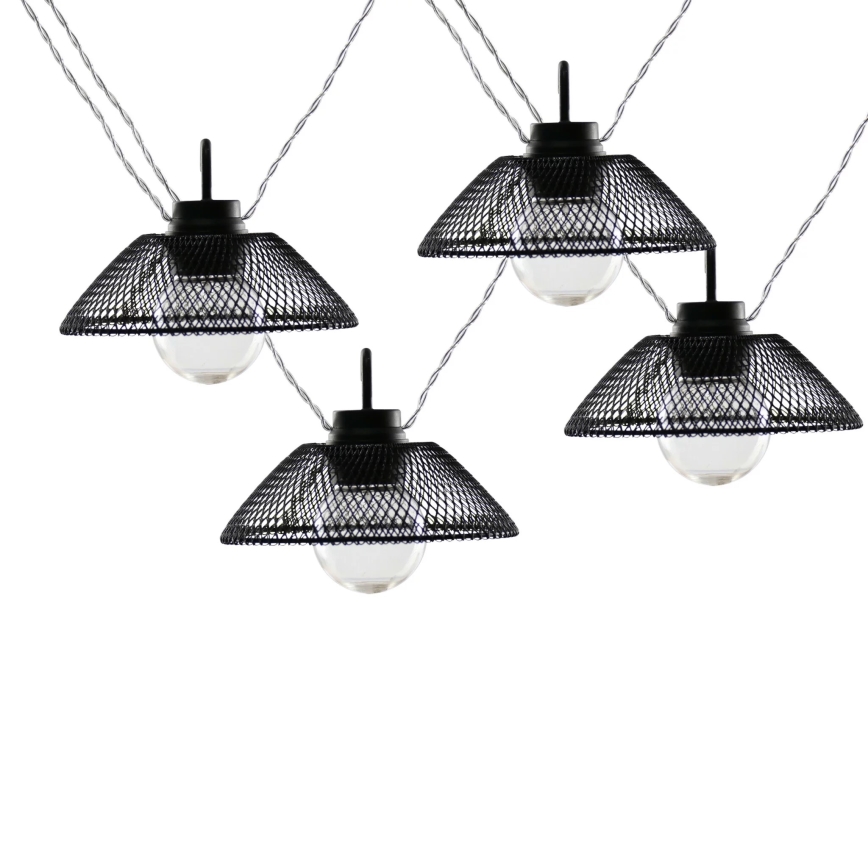 Світлодіодний декоративний ланцюжок ASTRA 10xLED/2xAA 2,1 м чорний