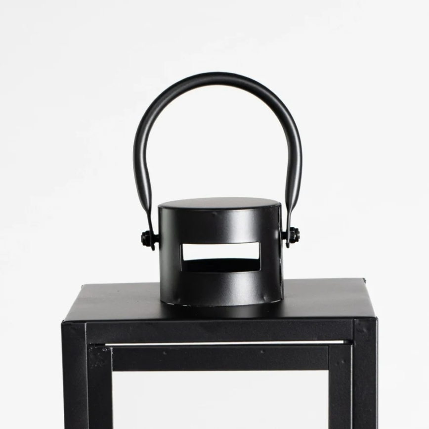 Декоративный фонарь 38 см, чёрный