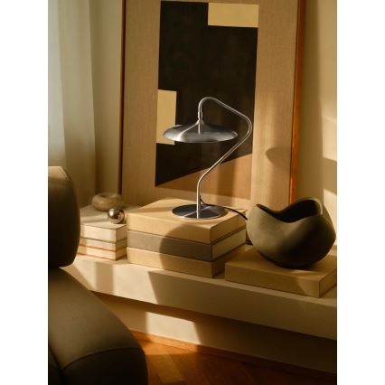 DFTP by Nordlux - LED настільна лампа ARTIST LED/15W/230V нержавіюча сталь