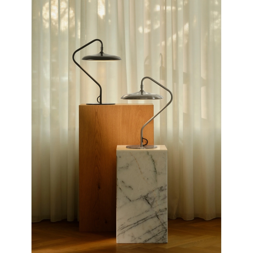 DFTP by Nordlux - LED настільна лампа ARTIST LED/15W/230V нержавіюча сталь