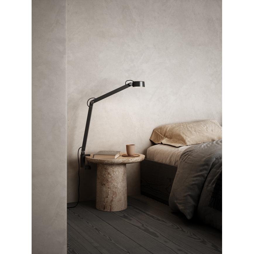 DFTP by Nordlux - Светодиодная сенсорная настольная лампа с диммером 3 в 1 NOBU LED/9W/230V черная