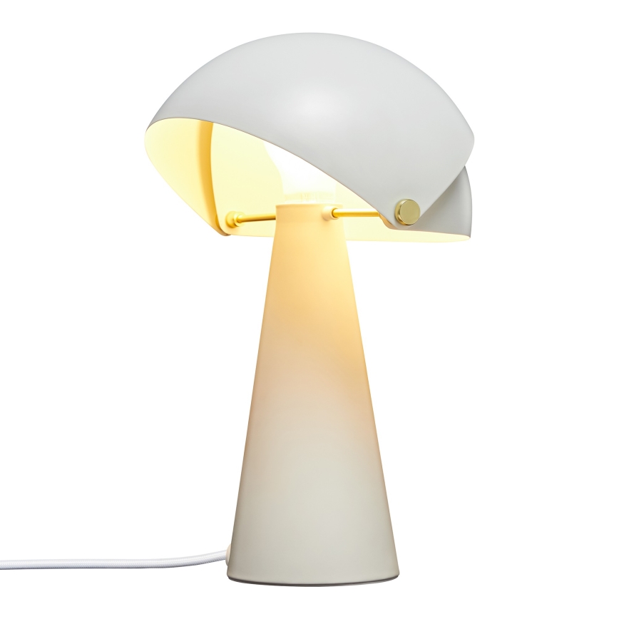 DFTP by Nordlux - Настільна лампа з регульованим абажуром ALIGN 1xE27/25W/230V білий