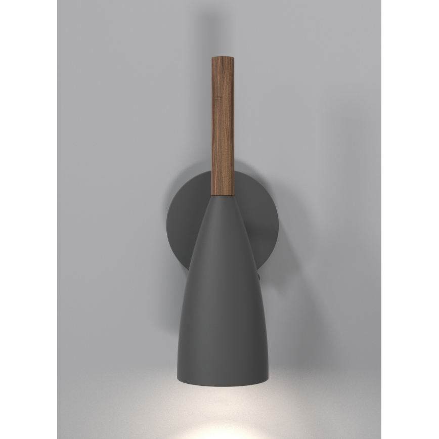 DFTP by Nordlux - Настінний точковий світильник PURE 1xGU10/8W/230V сірий