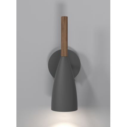 DFTP by Nordlux - Настінний точковий світильник PURE 1xGU10/8W/230V сірий