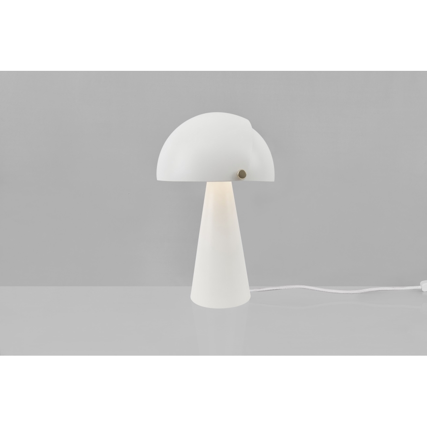 DFTP by Nordlux - Настольная лампа с регулируемым абажуром ALIGN 1xE27/25W/230V белый