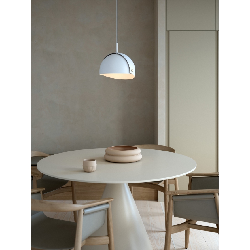 DFTP by Nordlux - Підвісна люстра з регульованим абажуром ALIGN 1xE27/15W/230V білий