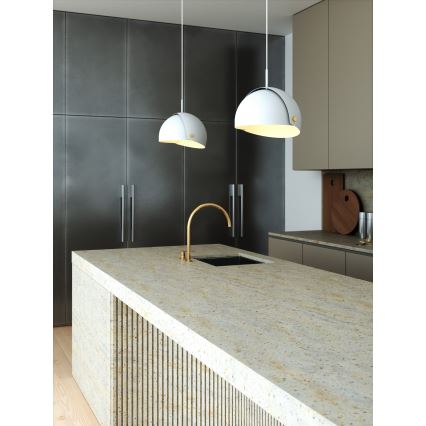 DFTP by Nordlux - Підвісна люстра з регульованим абажуром ALIGN 1xE27/15W/230V білий