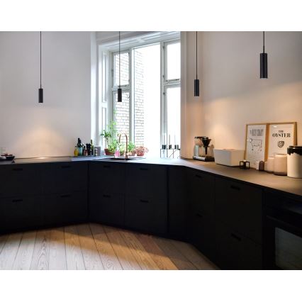 DFTP by Nordlux - Подвесная люстра на тросе MIB 1xGU10/8W/230V черная