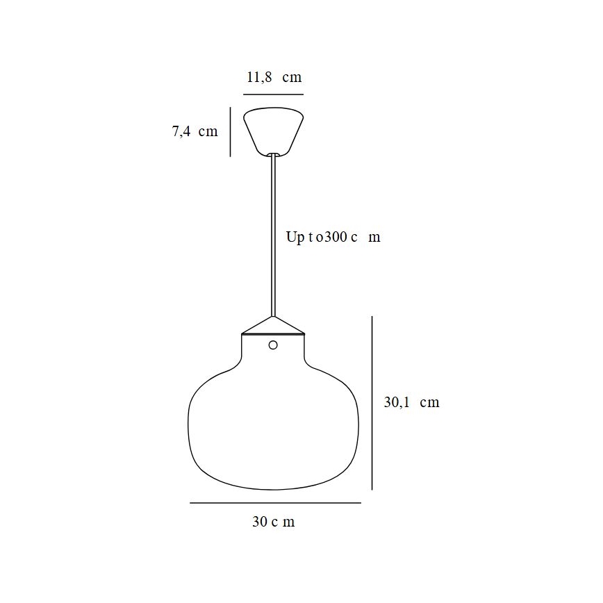 DFTP by Nordlux - Подвесная люстра RAITO 1xE27/25W/230V