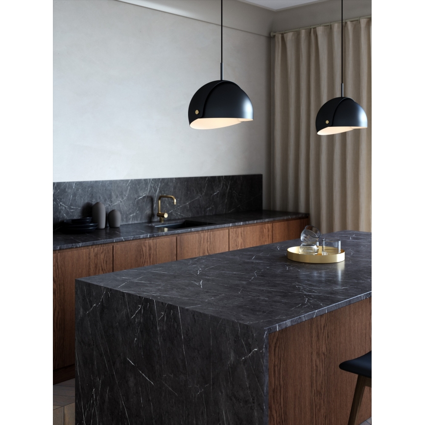 DFTP by Nordlux - Подвесная люстра с регулируемым абажуром ALIGN 1xE27/15W/230V черный
