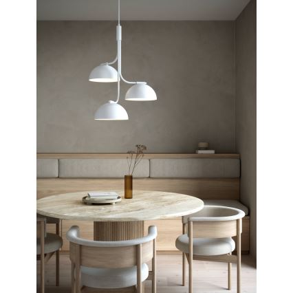 DFTP by Nordlux - Подвесная люстра TULLIO 3xE14/25W/230V белый