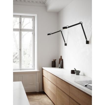 DFTP by Nordlux - Сенсорна настільна LED лампа з регулюванням яскравості 3v1 NOBU LED/9W/230V чорний