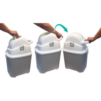 DiaperChamp - Корзина для подгузников ONE белый
