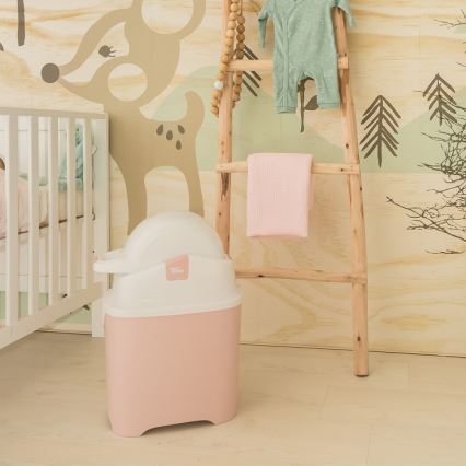 DiaperChamp - Корзина для подгузников ONE розовый