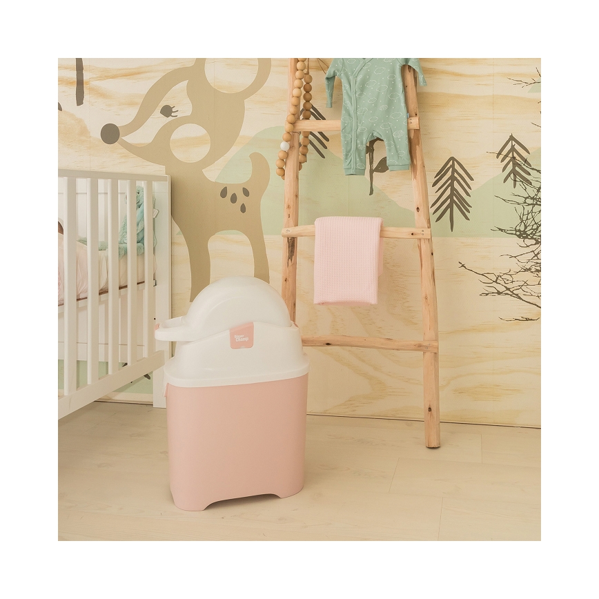 DiaperChamp - Корзина для подгузников ONE розовый