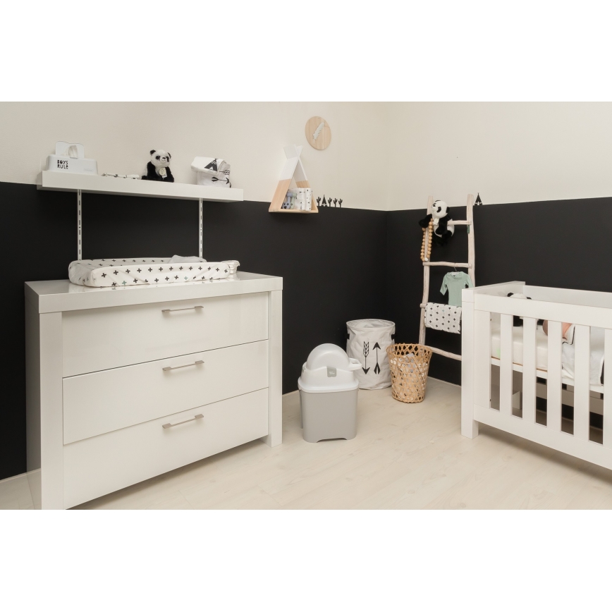 DiaperChamp - Кошик для підгузників ONE сірий