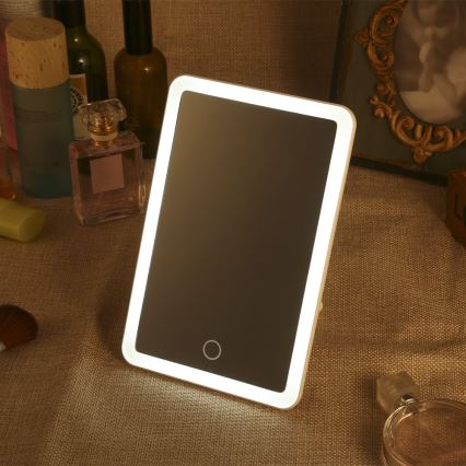 Димерне косметичне дзеркало з LED підсвіткою LED/3W/5V USB